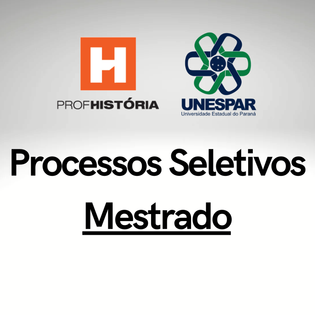 Processos Seletivos para o Mestrado