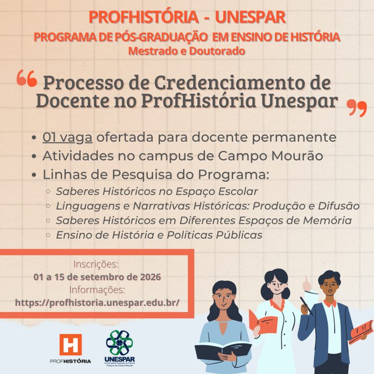 Edital de credenciamento docente ProfHistória 2026.png